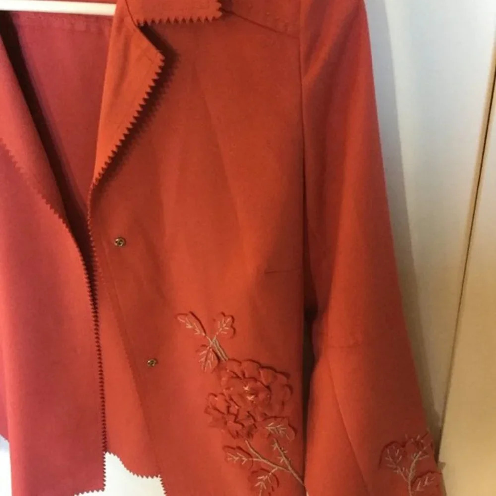 BCBG Red Soft Blazer - Picture 15 of 16